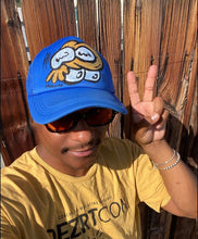 Load image into Gallery viewer, BLOO’ HOLD YA HEAD! TRUCKER HAT
