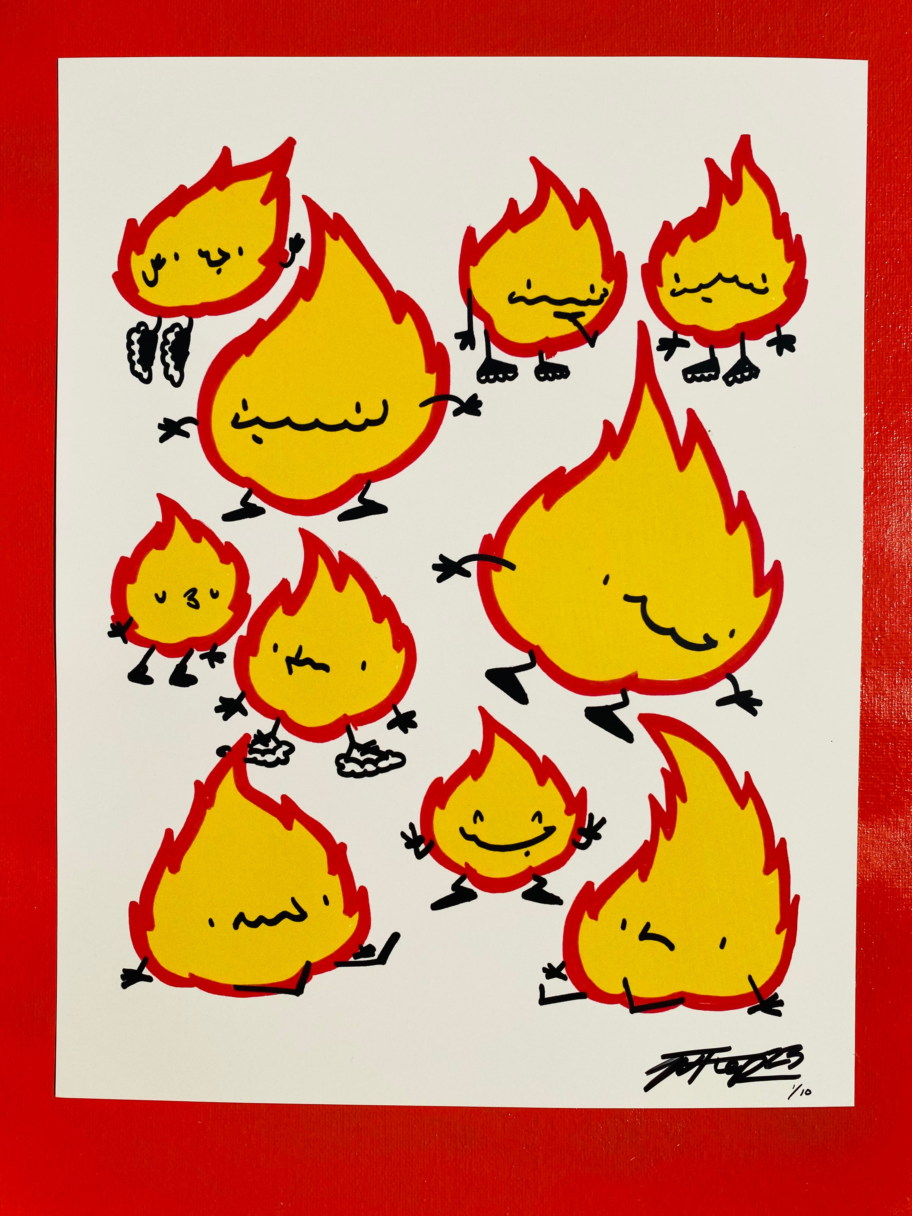 THE HOT HEADS’ (print)