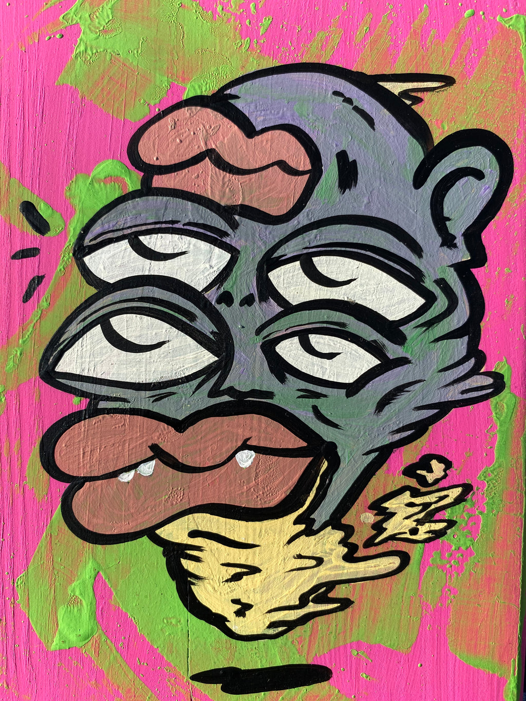 SUMN’ ON THE CHIN!