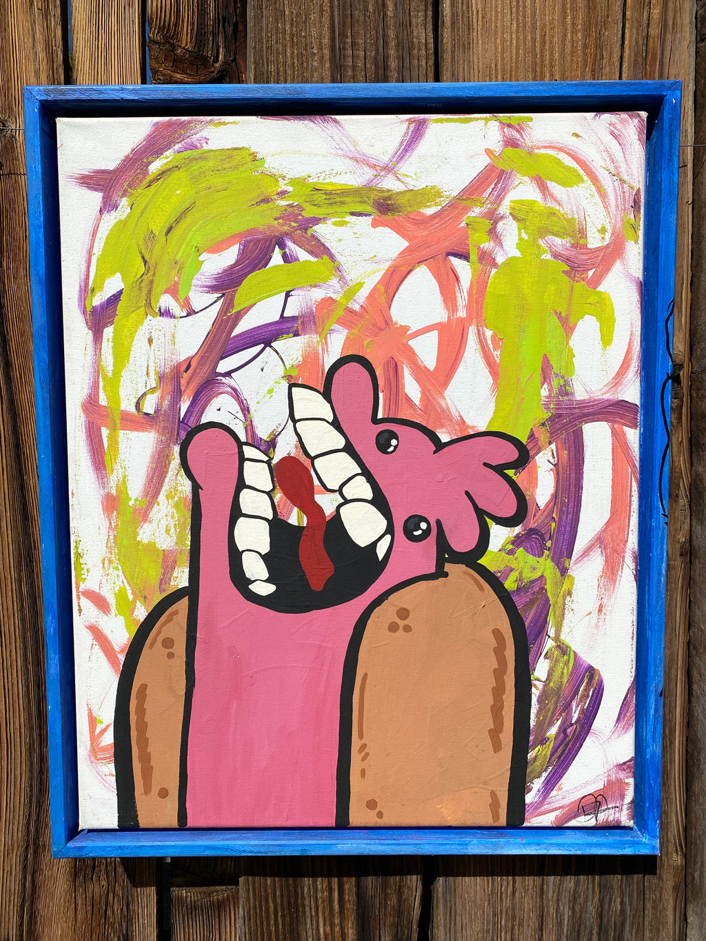 SCREAMIN’ DAWG! (framed)